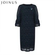 조이너스 하트무늬 러플카라 원피스-JF19OP0302782A