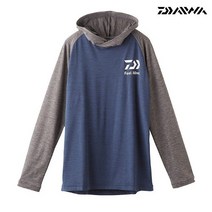 다이와 낚시복 루어쟈켓 헐렁티 후디 셔츠 DE-93009, 네이비 L-025181