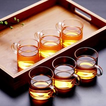 [로하티]마리 내열유리 찻잔 6p세트(120ml)