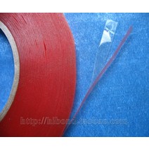 테사 흡음 테이프 붉은막마 TESA4965 데사 강력 고온특초점착 투명 PETVHB 오크 접착 양면, 01 8mm*50M