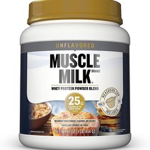 머슬밀크 웨이 프로틴 파우더 블렌드 무향 454g, 1개