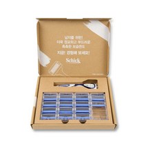 쉬크 하이드로5 베이스 날14입+면도기, 쉬크 하이드로5 베이스 날14입+