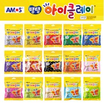 아모스 탱탱 아이클레이-50g 12컬러, 흰색