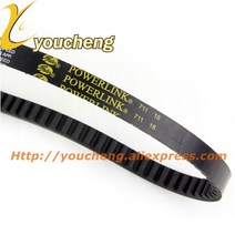V벨트 V리브 벨트 powerlink 711 18 30 cvt drive belt for jog 100 gates high scooter moped atv 엔진 수리 부품