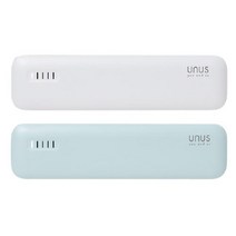 아트박스/유에너스 유에너스 충전식 휴대용 칫솔살균기 UTS-2500 LED, 화이트
