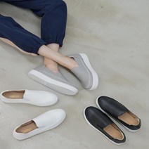 다잇템 여성 데일리 FW 낮은 슈즈 자수 슬립온