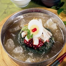 태백산채 여름철 별미 물냉면 또는 비빔냉면(각 10인분), 04.곰취비빔냉면 10인분