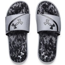 [3024451-108] 언더아머 이그나이트 그래픽 슬리퍼 (회색)