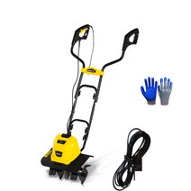 모위 텃밭 관리기 농기구 가래 소형 미니 밭가는기계 1500W, 1500W 30m전원선포함