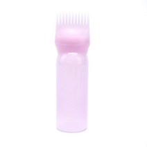 3 색 머리 어플리케이터 브러시 병 샴푸 오일 빗 헤어 컬러링 스타일링 도구, [01] pink, 03 분홍색