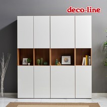 데코라인 코넬 폴센 1800 월플렉스 시스템 수납장 DNS008, 오크