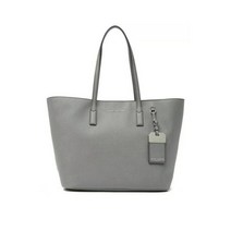 여자명품마크제이콥스가방80010226 AUTH Marc Jacobs Luggage Tag Shoulder Tote Grey