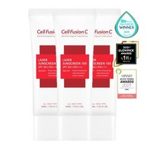 셀퓨전씨 [1+1+1] 레이저 썬스크린 45ml+45ml+45ml, 없음