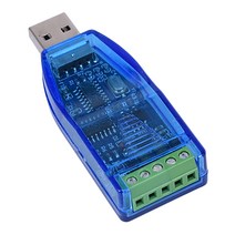 USB to RS485 통신 모듈 양방향 반이중 직렬 라인 컨버터, 하나, 푸른