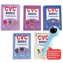 몬테소리 131 카드 포닉스 CVC 단어 플래시 사이트 워드 유아 유치원 교육 학습 게임, [01] 131cards