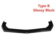 분리형 자동차 앞 범퍼 스플리터 립 스포일러 바디 키트 디퓨저 BMW F10 M3 E39 E46, 03 B-Glossy Black