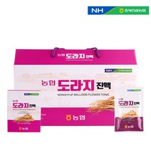 농협 국내산 도라지 진액 70mlx30포x2박스, 도라지진액 60포, 60포
