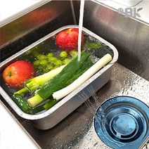 이비케이 국산 스텐 설거지통 10L 대형 소형 주방설겆이통, 소형(7.6L)