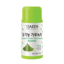 티젠 유기농 가루녹차 50g, 단품, 단품, 단일옵션