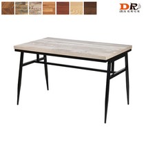 도리퍼니처 초이스 1200 테이블 (7가지 색상) / 카페 커피숍 철제 업소 식당 가게 식탁, 아카시아