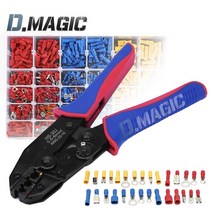 PG 터미널 압착단자 480PCS+전문용 압착기 세트, PG단자 480PCS+전문압착기