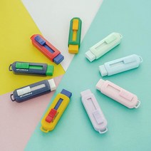 스테들러 슬라이딩 지우개 파스텔 지우개 리필 525PS1, 슬라이딩 파스텔지우개(색상랜덤)