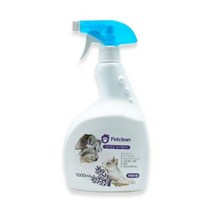 펫클린 애견탈취제 1000mL 라벤다 분사형 냄새제거제