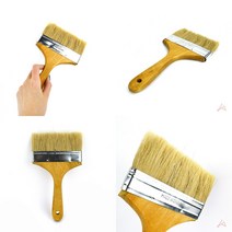 마트498 평붓5인치 사무실도색 가구도색 풀붓 에폭시방수제 붓페인트 초강력프라이머