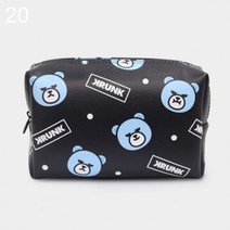 [특] 뷰티파우치 미디엄 M 블랙 160x100x50mm 20개