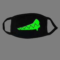 무소음발전기 자가발전기 캠핑용파워뱅크KPOP 귀여운 애니메이션 곰 얼굴 마스크 패션 어두운 할로윈 마스, 36 style 36