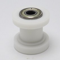 체인 롤러 슬라이더 텐셔너 8mm 10mm 휠 가이드 피트 더트 미니 바이크 모토 Atv M8 M10, 05 8mm white