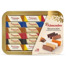 ElAlmendro 엘알멘드로 전통 누가 꿀 아몬드 투론 과자 셀렉션 400g 1팩, 1개