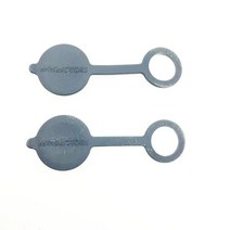 전동킥보드 부품 튜닝 듀얼트론 전기 스쿠터 용 플러그 고무 캡, 한 쌍