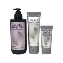 려 더블이펙터 새치커버 블랙 샴푸 기획세트 자연갈색