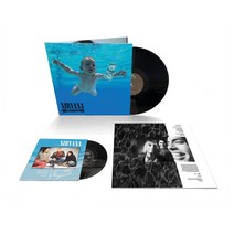 너바나 Nirvana LP Smells Like Live Spirit Eco 6개의 디스크와 서적 앨범 바이늘 바이닐