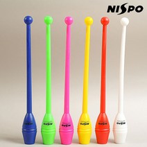 니스포 초등학생 어린이 리듬체조 체조용품 곤봉, 레드