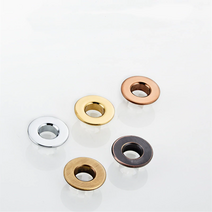 오버플로우캡 넘침방지홀커버 고급 황동소재 전기도금, 라이트실버GS0600176A