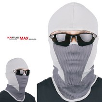 RXF MAX BARACLAVA 2023년형 쿨바라클라바 냉감바라클라바 복면 멀티스카프 스카프 워머 골프파크 KC인증, 그레이