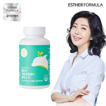 여에스더 키즈 식물성 오메가3 어린이 오메가 1박스 (60캡슐), 단품, 단품