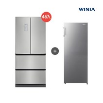 [위니아전자] [467L] 위니아 딤채 4룸 스탠드형 평면메탈 비쥬실버(WDQ48GPRJS, 상세 설명 참조