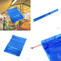 마트498 비닐대봉투 63X82CM청색50매 옷보관비닐 분리수거용비닐봉투 쓰레기통리필 영업용쓰레기봉투 김치봉투 음식물봉투