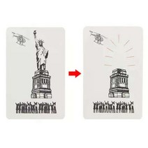 교육마술 자유의여신상 사라지는 카드마술 픽쳐디스 마술카드 과학마술