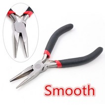 1 조각 스테인레스 스틸 바늘 코 펜치 쥬얼리 손 도구 만들기 블랙 12.5cm, 20 AH-41
