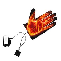 발열장갑 USB 방한 온열 보온 핫팩 등산 열선 기능성 충전식 장갑 2021 새로운 다섯 손가락 난방 시트 전기 난방 패드 리튬 배터리 3단 온도 조절기 스위치 난방 필름
