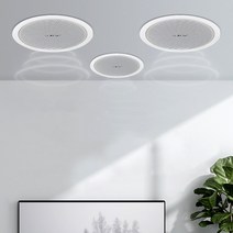 우퍼 층간소음 아파트 빌라 천장형 스피커 윗층 소음, 50W 파워 앰프 + 5인치 천장 스피커 4개
