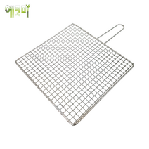 스텐석쇠 사각 고기불판 그물망석쇠 285mm 470g