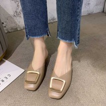 여성 이쁜 신발 데이트 코디 뮬구두 모임 원피스 슈즈