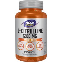 나우푸드 L 시트룰린 1200mg 120 타블렛