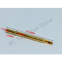 황동 튜브 금도금 스프링 테스트 프로브 직경 100mm 전동 공구 1.67 피스580149