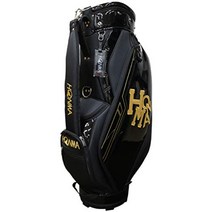 혼마 로고 경량 골프 캐디백 골프백 가방 CB-52008, 블랙앤화이트